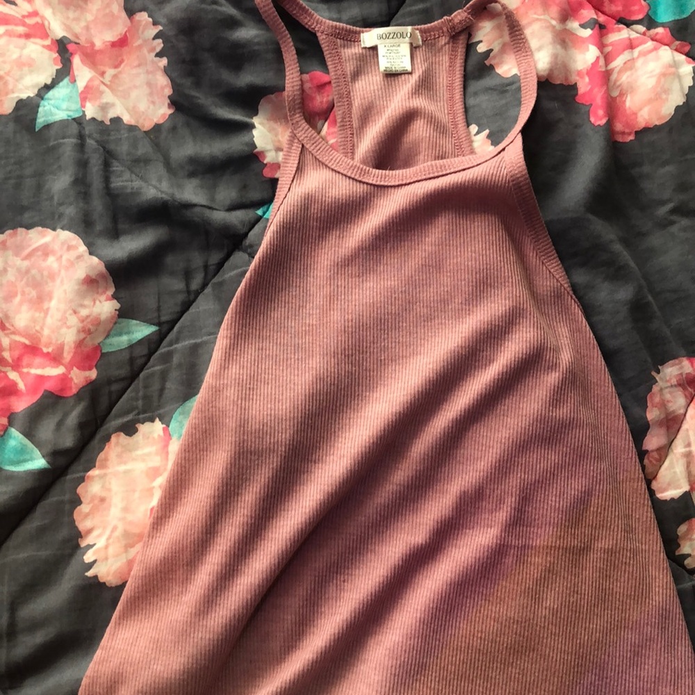 bozzolo pink tank (xl)
